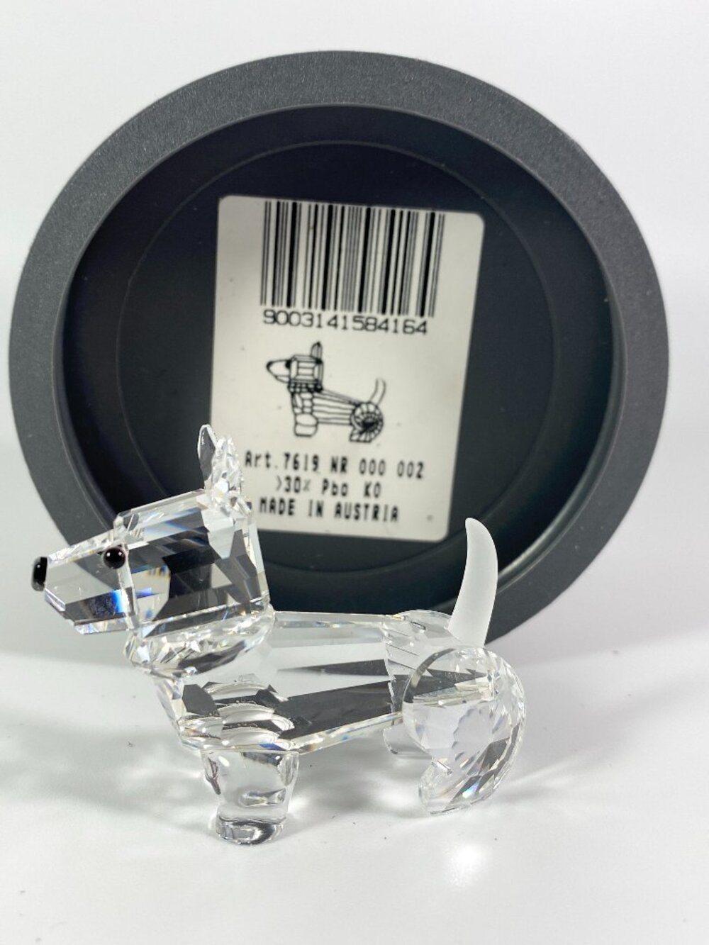 Swarovski Crystal 7619 000 002 Scottish Terrier Scotty Dog 012723 with Box
